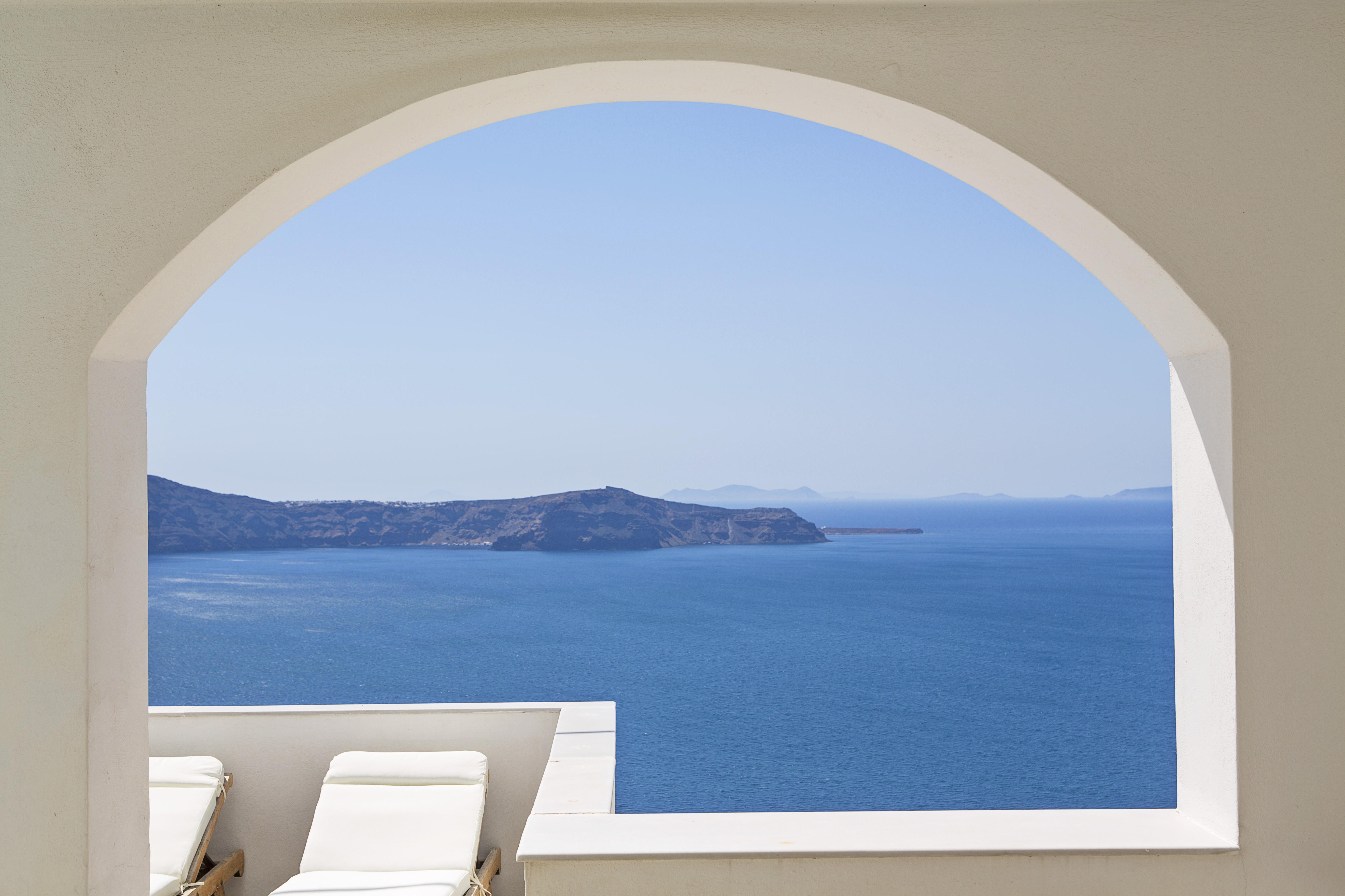 Atlantis Hotel Fira  Eksteriør bilde